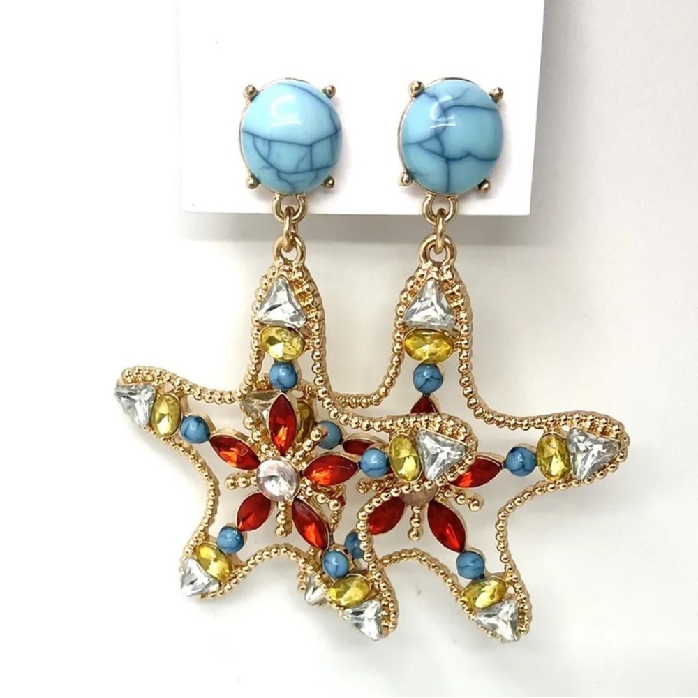 Sugarfix starfish earrings